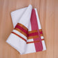 Gold Max W/S Dhoti 2.00 MTR - Red