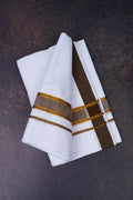 FD-172 W/D DHOTI 3.80 MTR- D gray