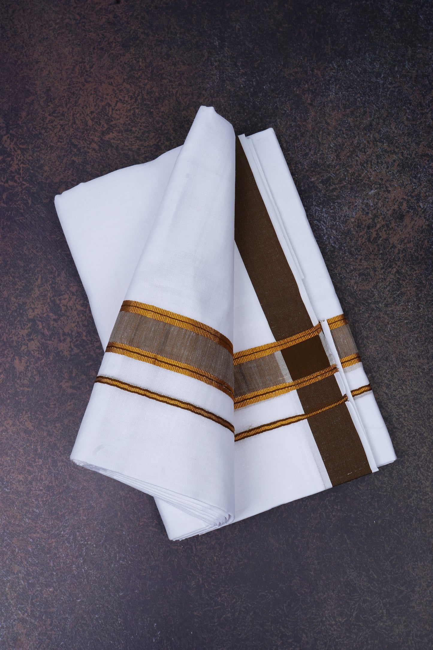 FD-172 W/D DHOTI 3.80 MTR- D gray