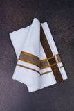 FD-172 W/D DHOTI 3.80 MTR- D gray