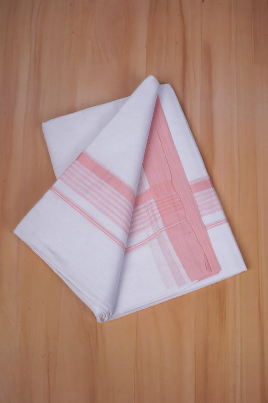 FCD-575 W/D DHOTI 3.80 MTR - Light Pink