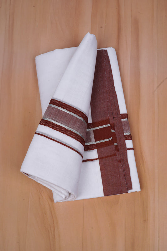 FCD-520 W/D DHOTI 3.80 MTR-Brown