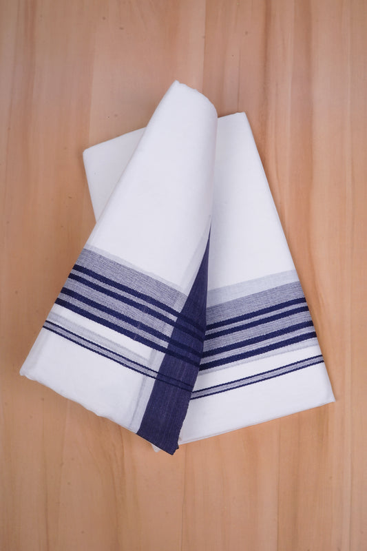 FCD-493 W/D DHOTI 3.80 MTR - Blue