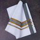 FD-172 W/D DHOTI 3.80 MTR- Gray