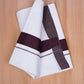 FCD-614 W/D DHOTI 3.80 MTR - Brown