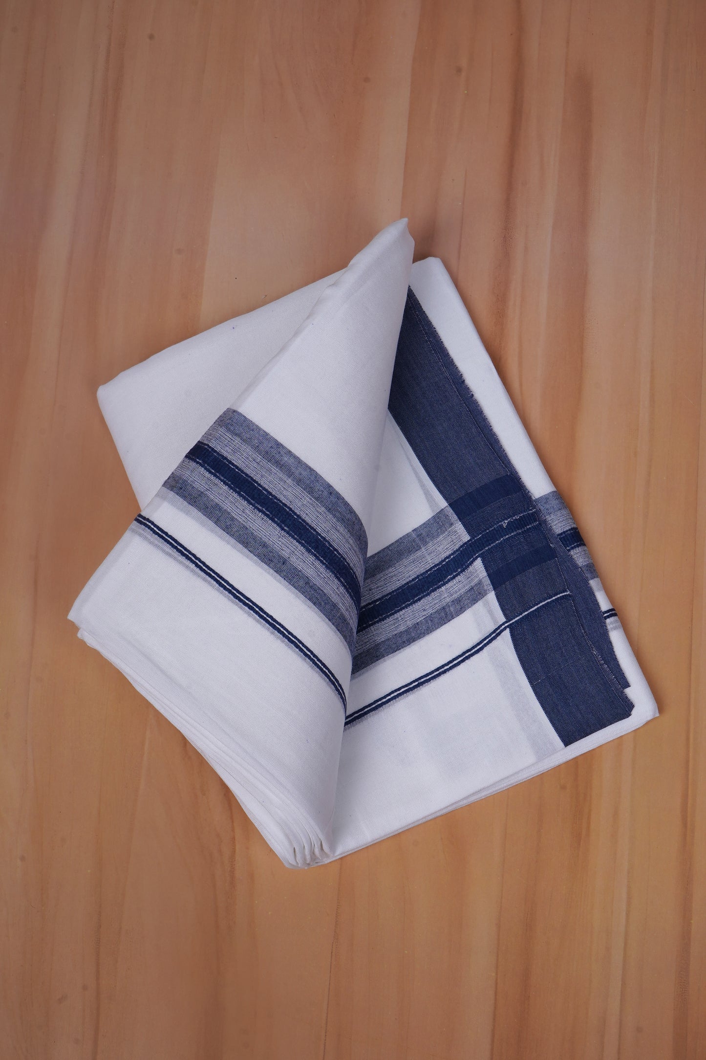 FCD-582 W/D DHOTI 3.80 MTR -Blue