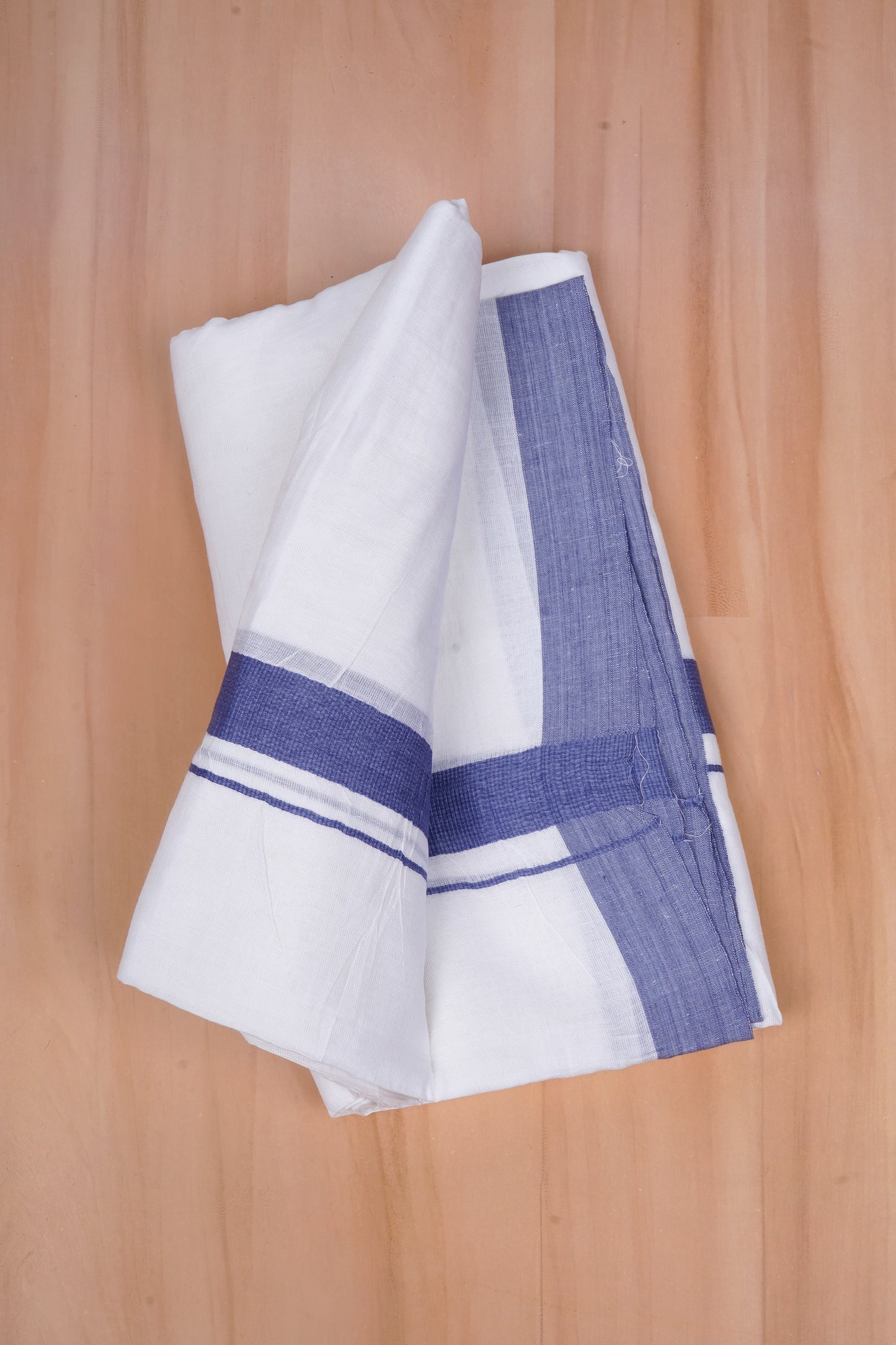 FCD-381 W/D DHOTI 3.80 MTR - Blue