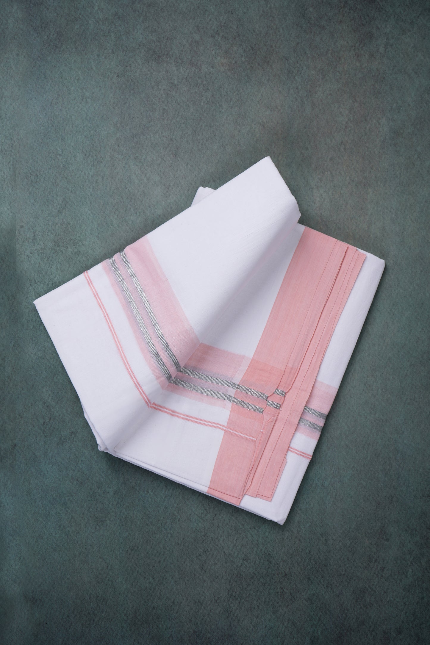 FCD-574 W/D DHOTHIE 3.80 MTR-LIGHT PINK