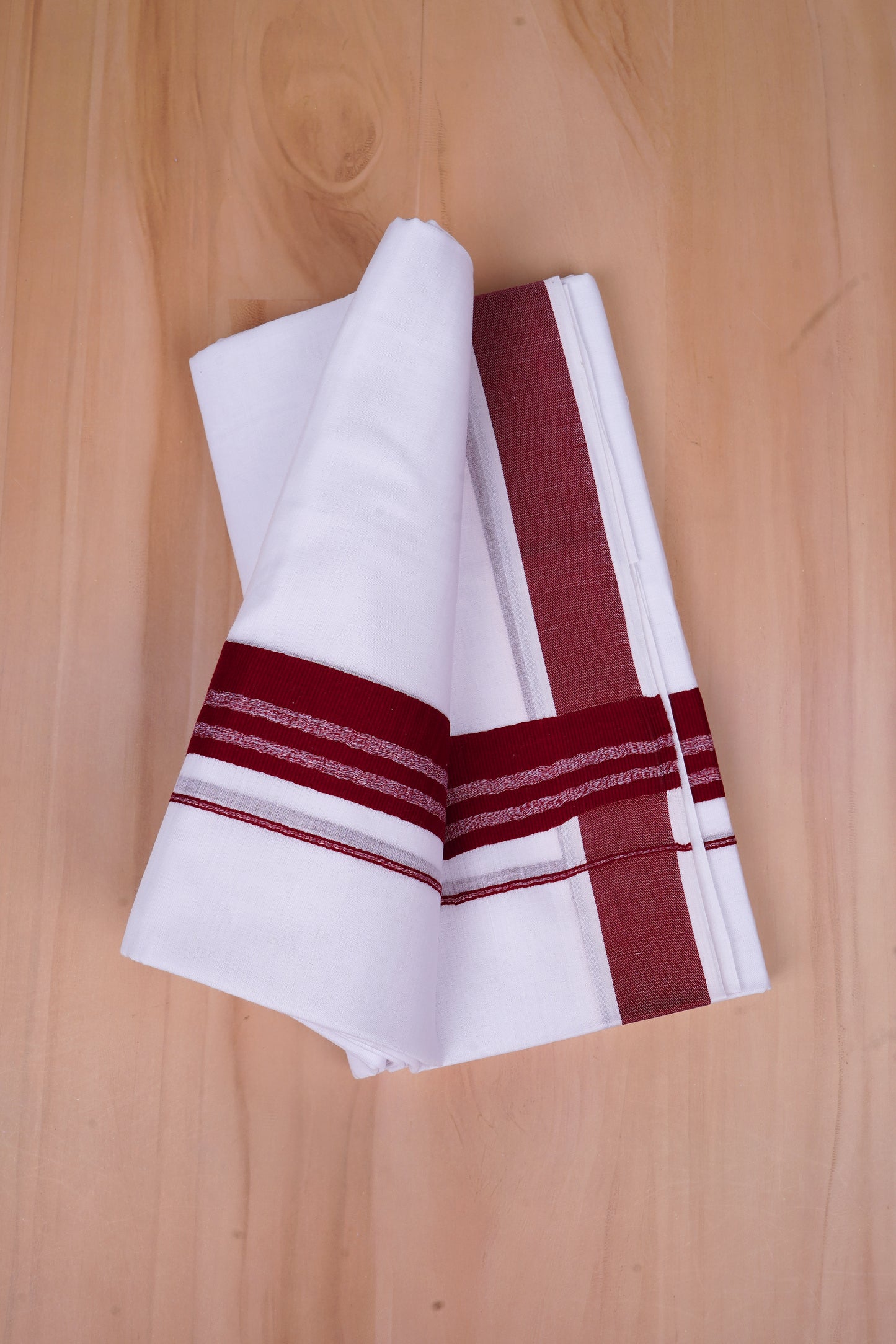 FCD-503 W/D DHOTI 3.80 MTR-Maroon