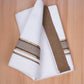 FCD-409 W/D DHOTI 3.80 MTR - Dark Brown