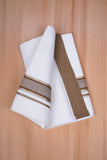 FCD-409 W/D DHOTI 3.80 MTR - Dark Brown