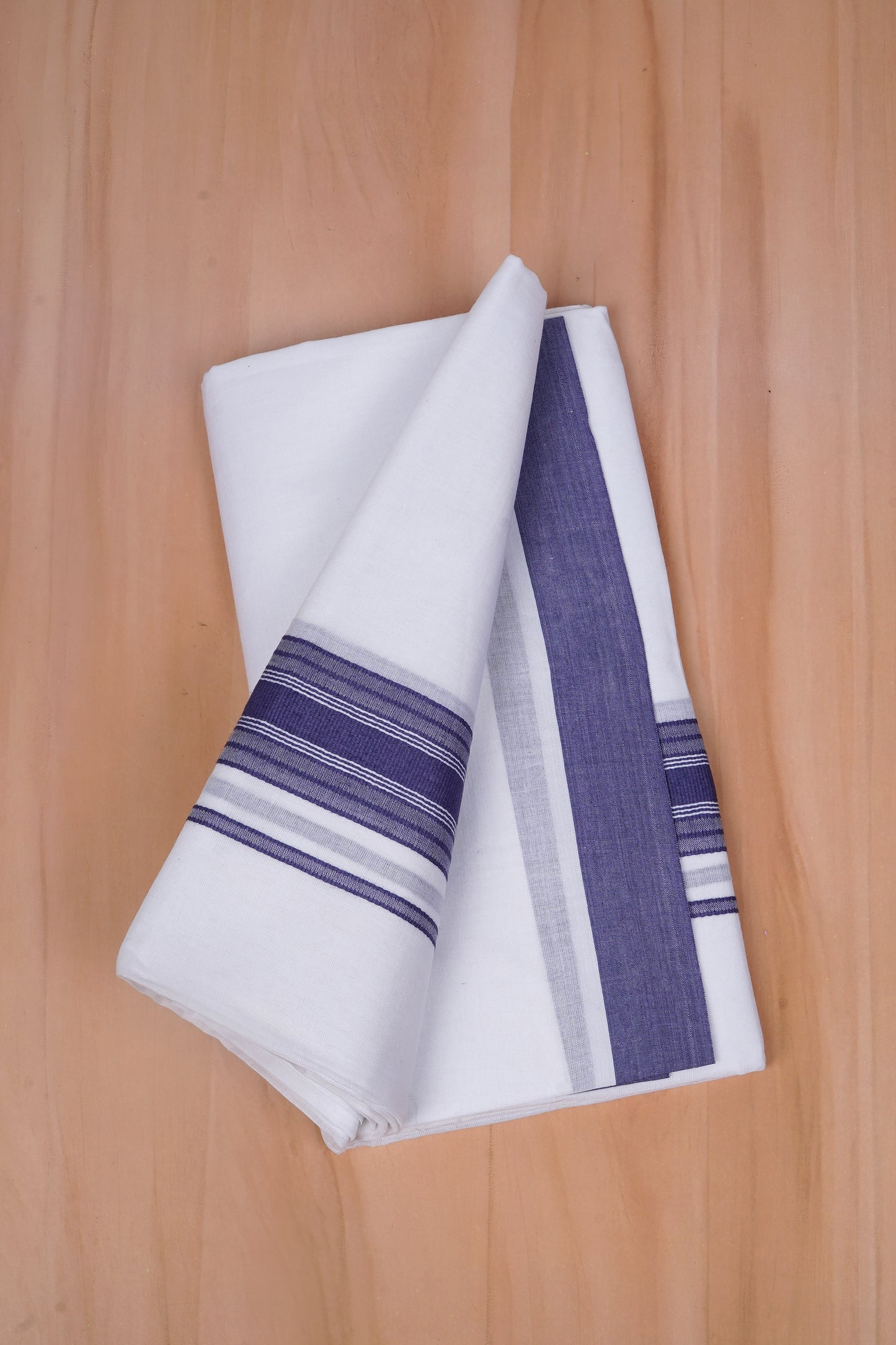 FCD-618 W/D DHOTI 3.80 MTR - D blue