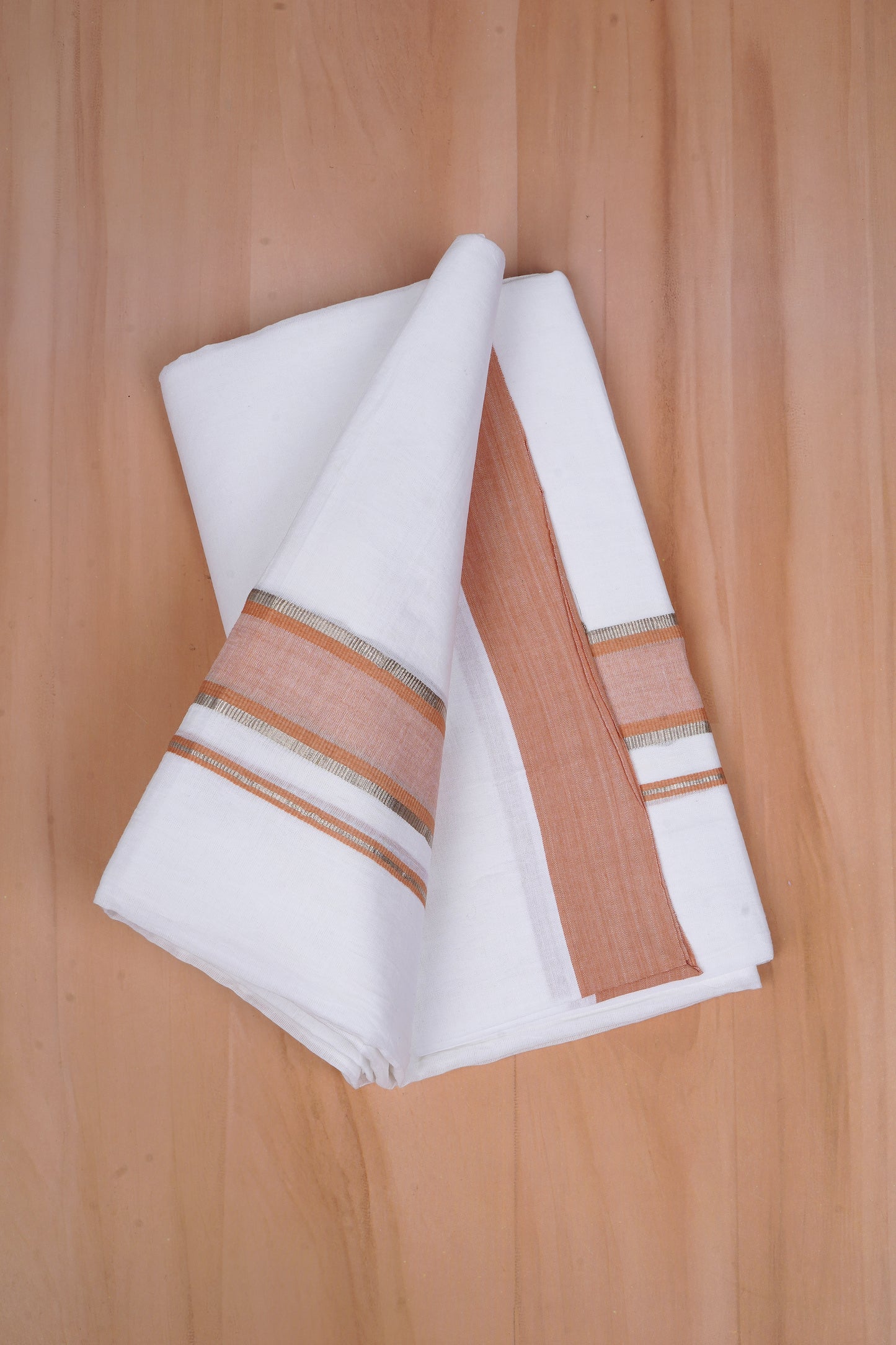 FCD-409 W/D DHOTI 3.80 MTR - Light Pink