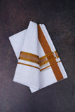 FD-172 W/D DHOTI 3.80 MTR-Gold