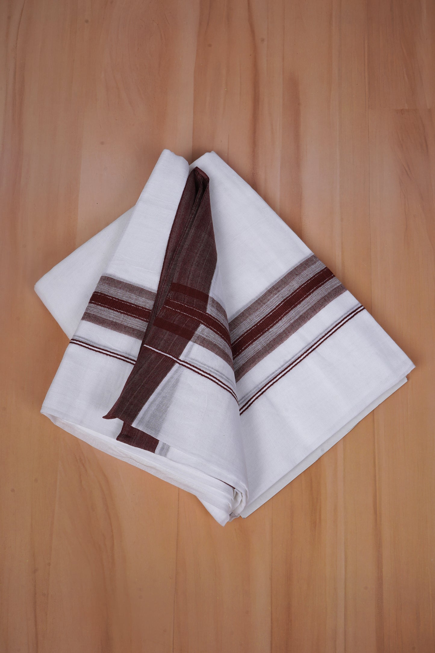 FCD-582 W/D DHOTI 3.80 MTR -Dark Maroon
