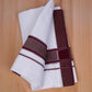 FCD-527 W/D DHOTI 3.80 MTR-Dark Violet