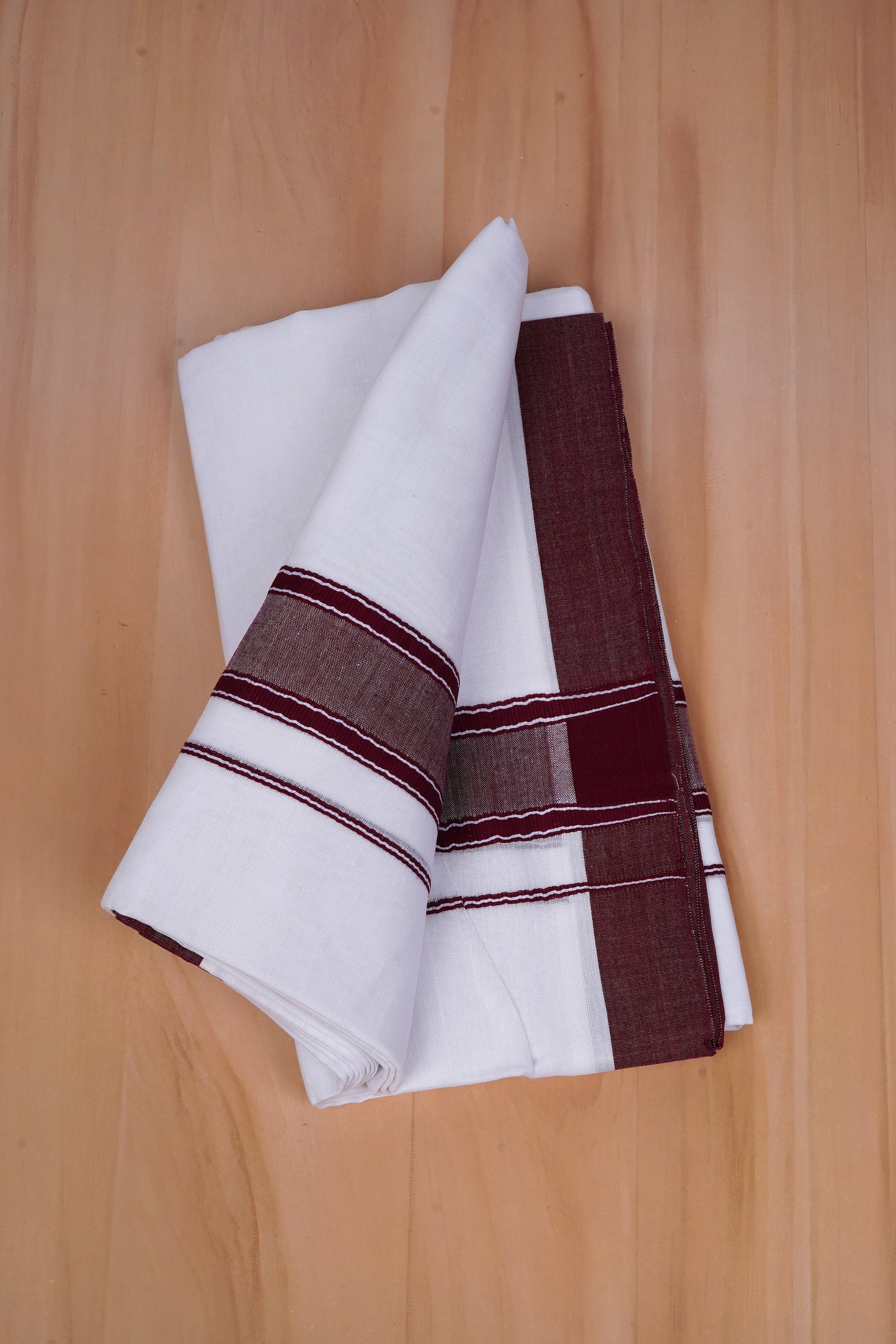 FCD-527 W/D DHOTI 3.80 MTR-Dark Violet