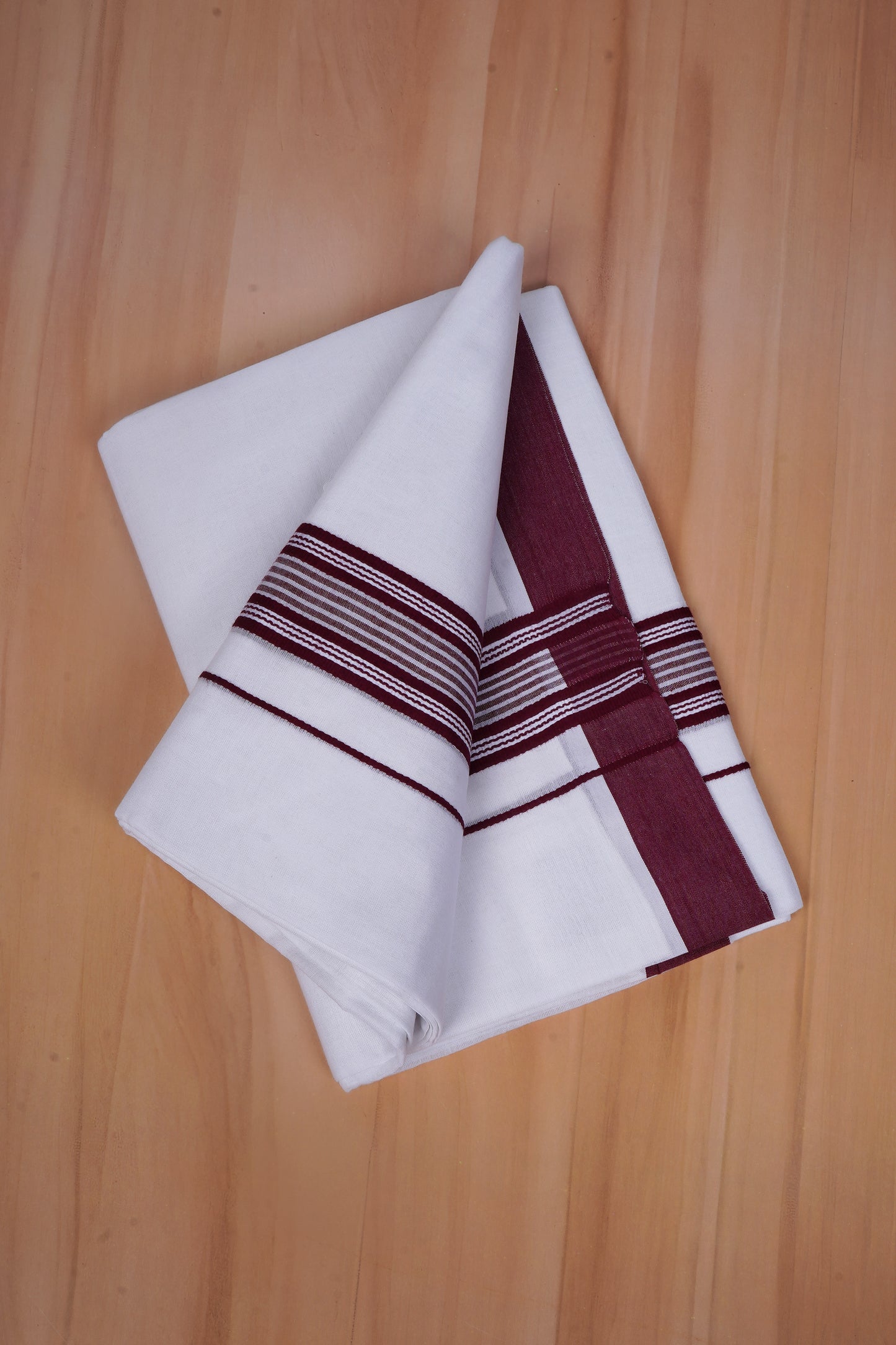 FCD-576 W/D DHOTI 3.80 MTR - Coffee Brown