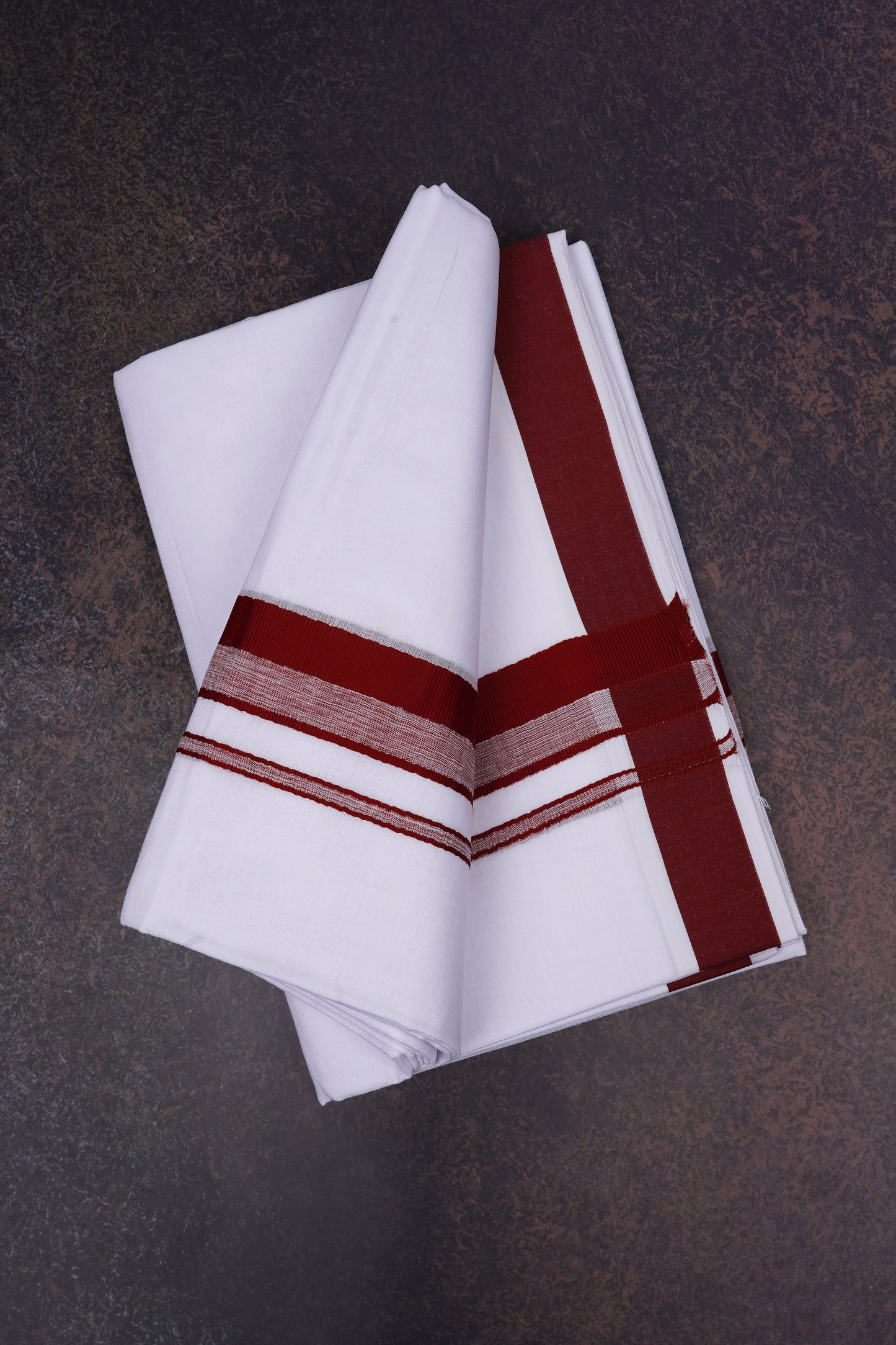 FD-170 W/D DHOTI 3.80 MTR-maroon