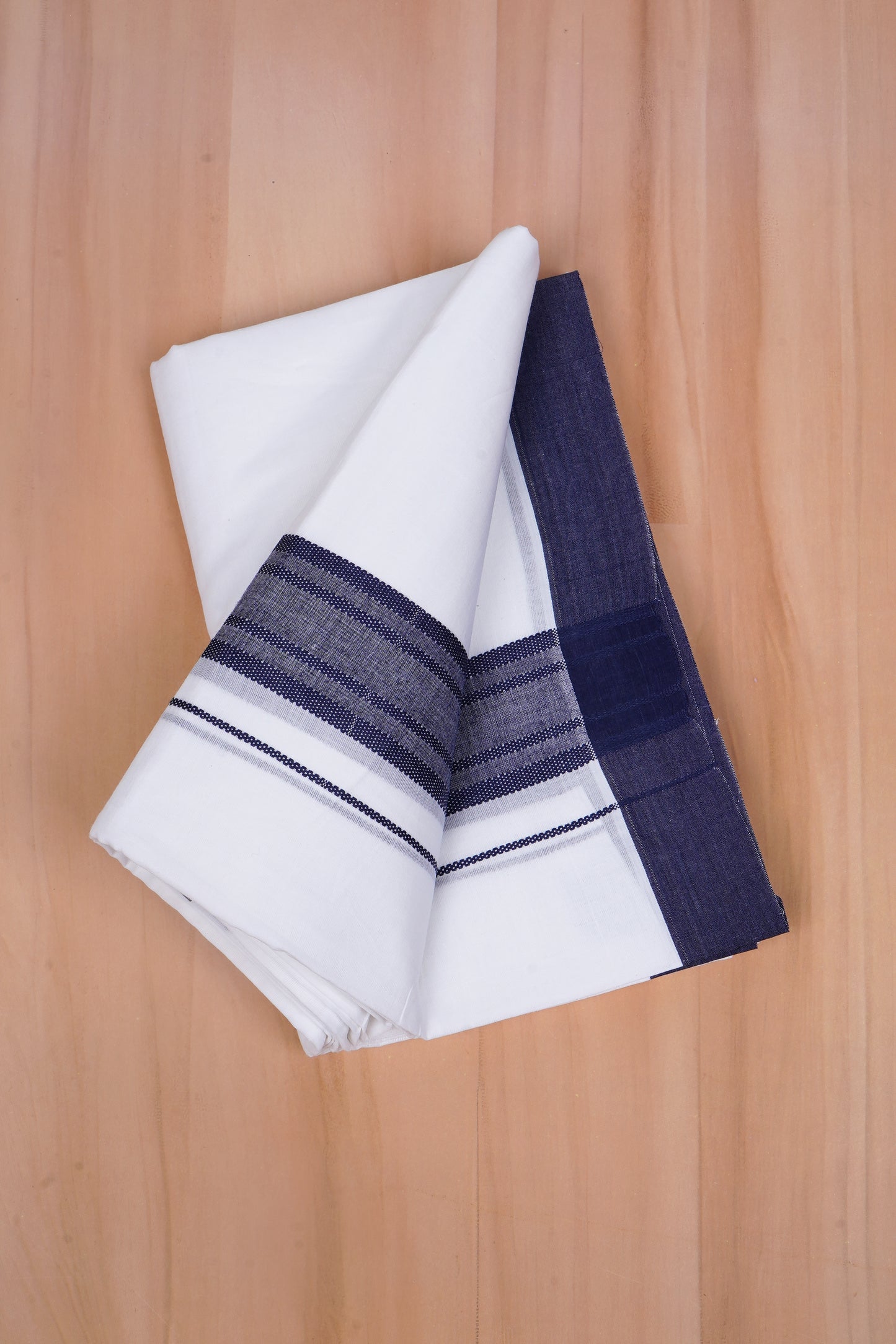FCD-621 W/D DHOTI 3.80 MTR - Blue