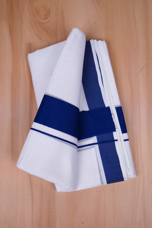 FCD-333 W/D DHOTI 3.80 MTR- Ink Blue