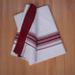 FCD-567 W/D DHOTI 3.80 MTR - Dark Brown