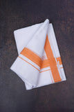 FD-177 W/D DHOTI 3.80 MTR-Ramar Orange