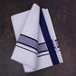 FD-162 W/D DHOTI 3.80 MTR-Navy Blue