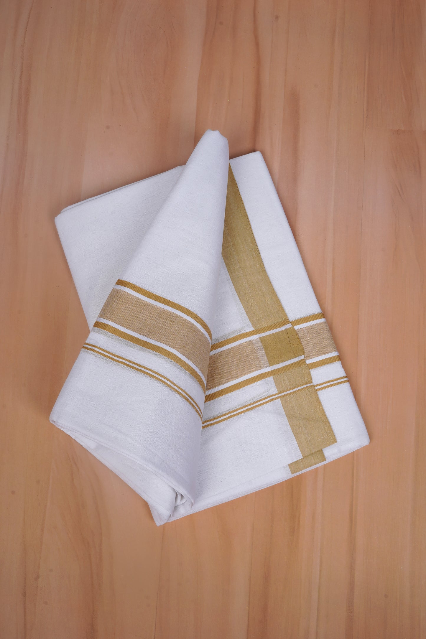 FCD-573 W/D DHOTI 3.80 MTR - Brown