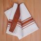 FCD-569 W/D DHOTI 3.80 MTR - Brown