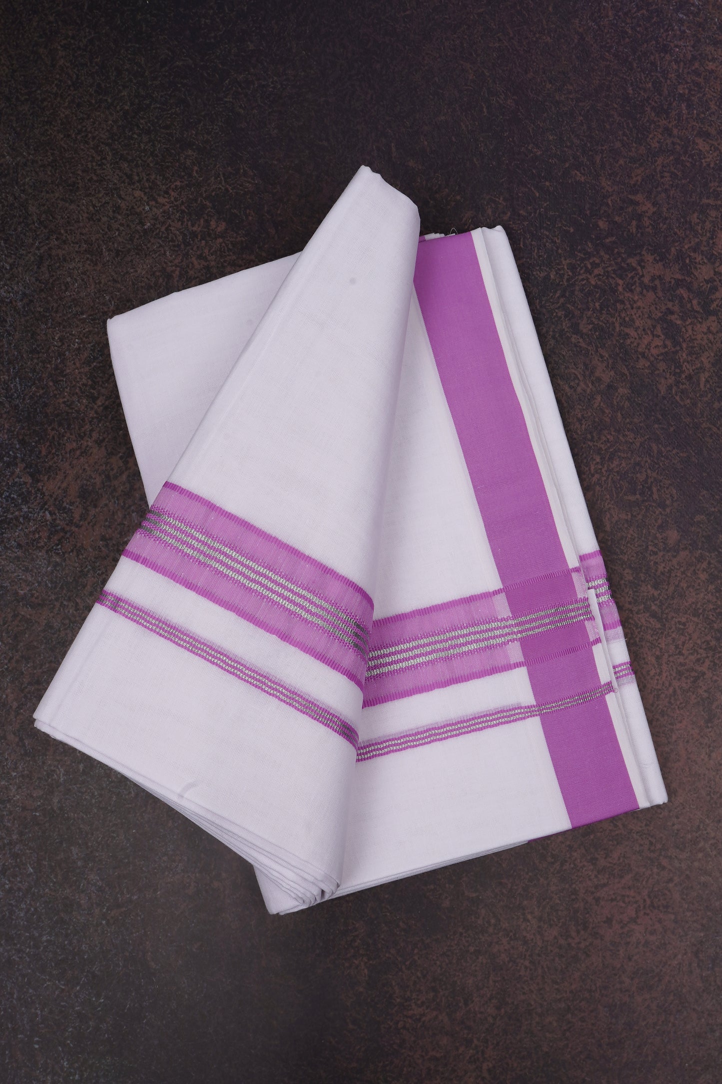 FD-166 W/D DHOTI 3.80 MTR-Pink