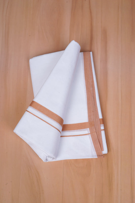 FCD-81 W/D DHOTI 3.80 MTR- Yellow