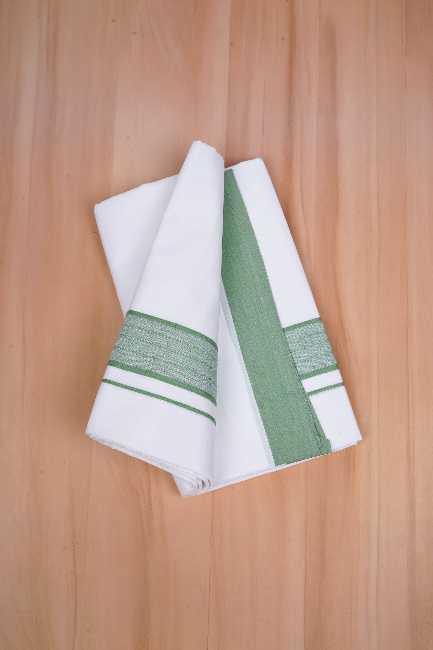 FCD-411 W/D DHOTI 3.80 MTR - Green