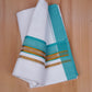 FCD-531 W/D DHOTI 3.80 MTR-Green