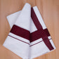 FCD-596 W/D DHOTI 3.80 MTR - Maroon
