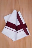 FCD-596 W/D DHOTI 3.80 MTR - Maroon