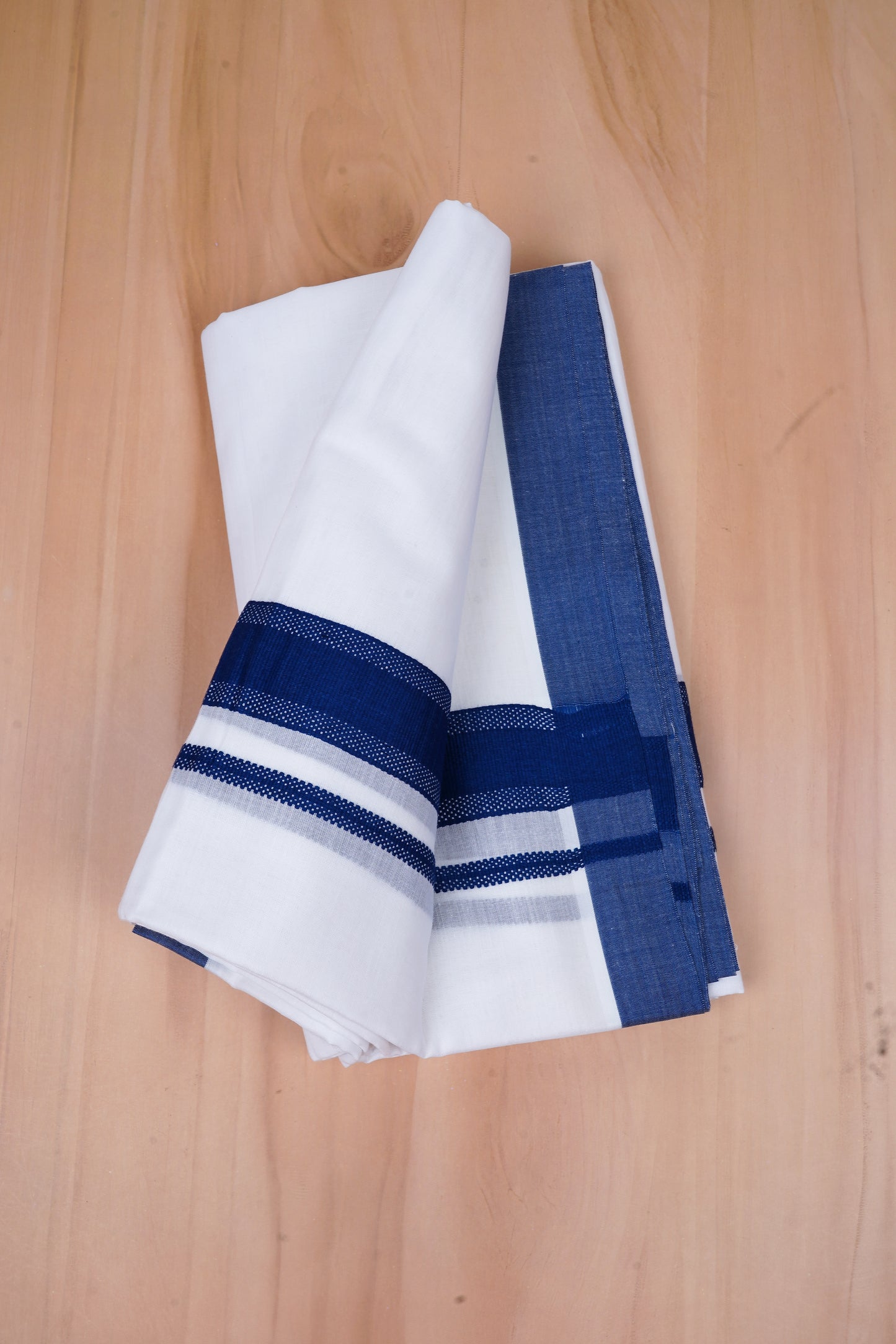 425FCD-02 W/D DHOTI 4.25 MTR- Blue