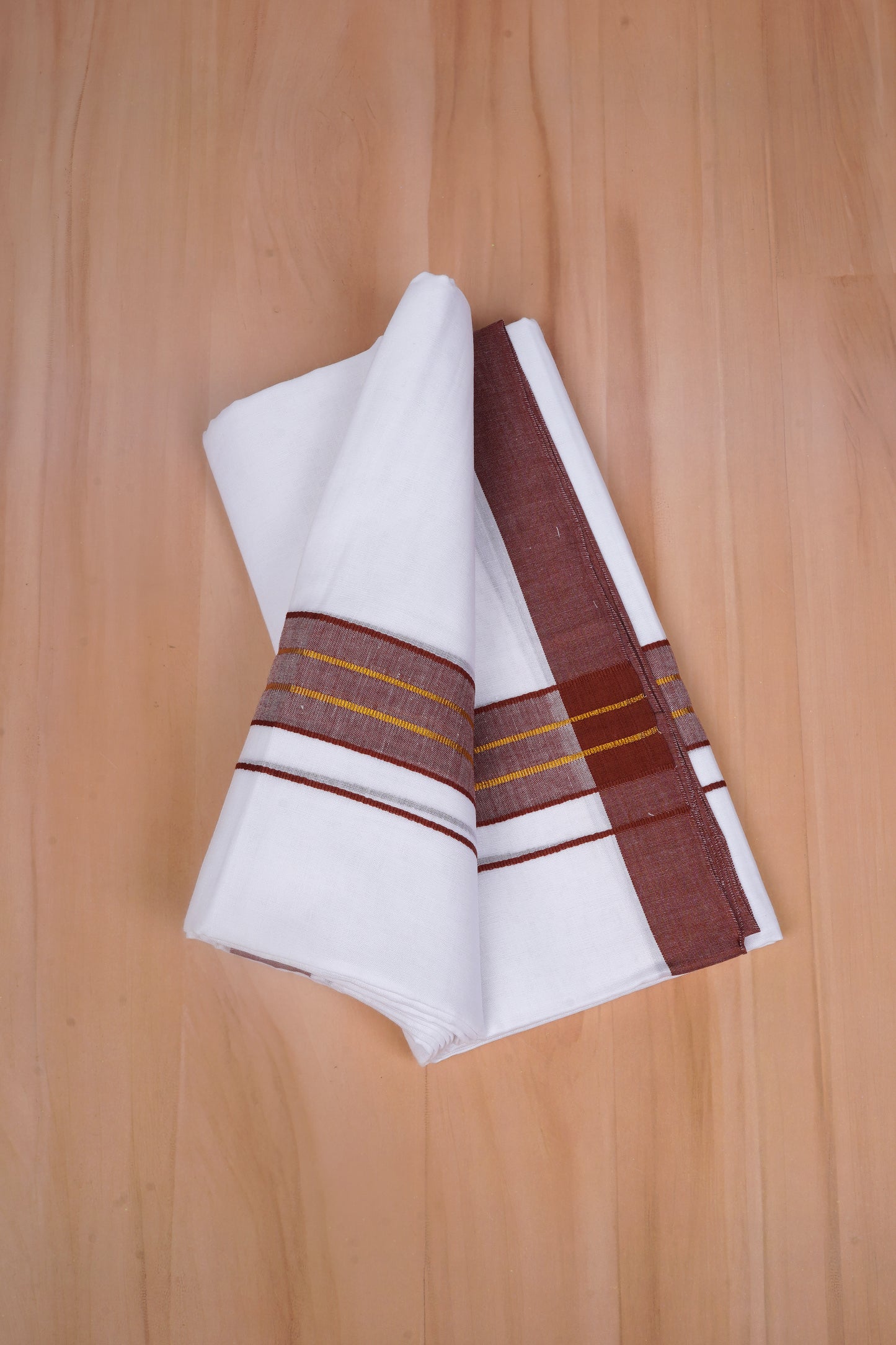 FCD-530 W/D DHOTI 3.80 MTR-Brown