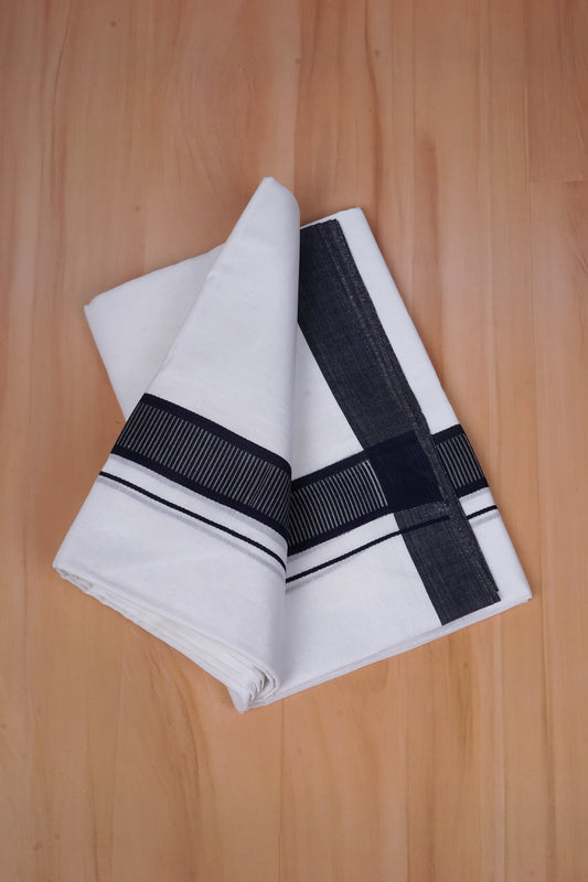 FCD-601 W/D DHOTI 3.80 MTR - Dark Blue