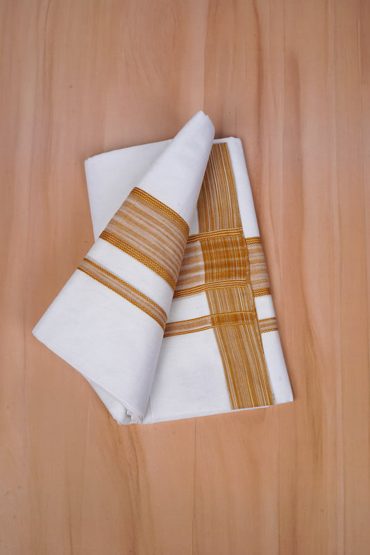 FCD-80 W/D DHOTI 3.80 MTR-Brown