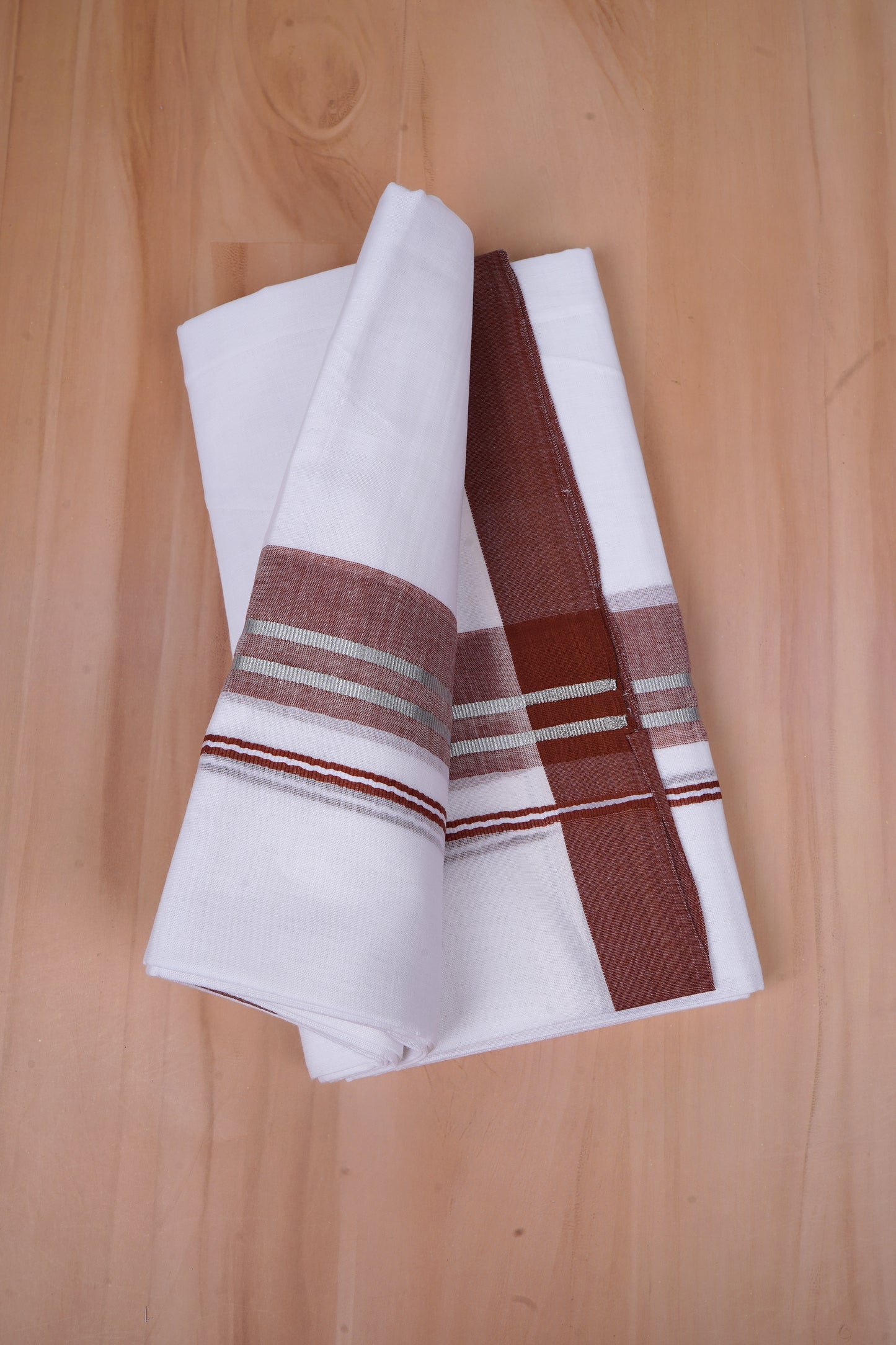 FCD-526 W/D DHOTI 3.80 MTR-Maroon