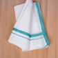 FCD-81 W/D DHOTI 3.80 MTR- Water Blue