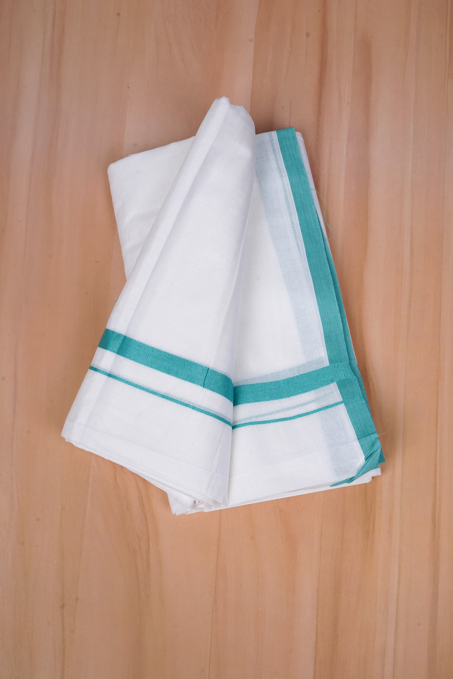 FCD-81 W/D DHOTI 3.80 MTR- Water Blue