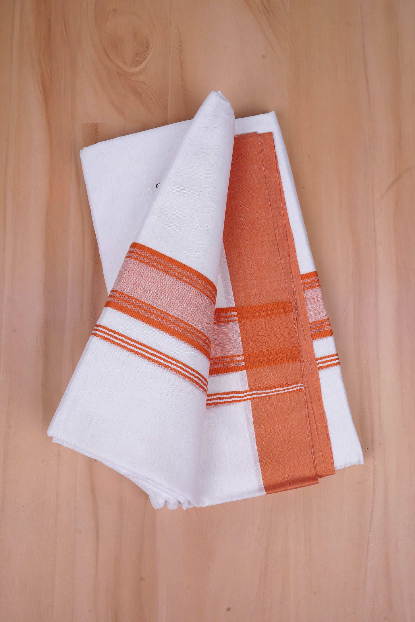 FCD-423 W/D DHOTI 3.80 MTR- Light Brown