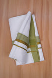 FCD-524 W/D DHOTI 3.80 MTR-Green