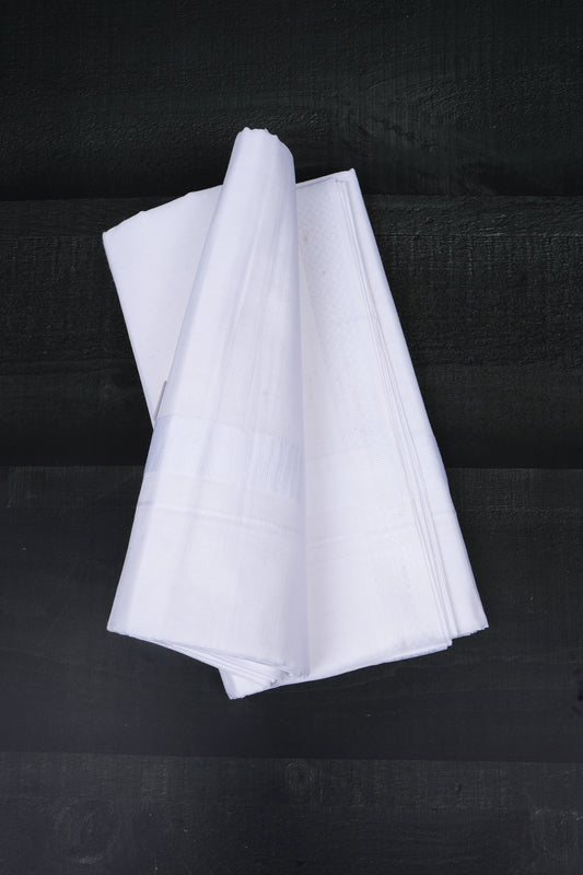 PMD-04 W/D DHOTI 4.00 MTR - White 2