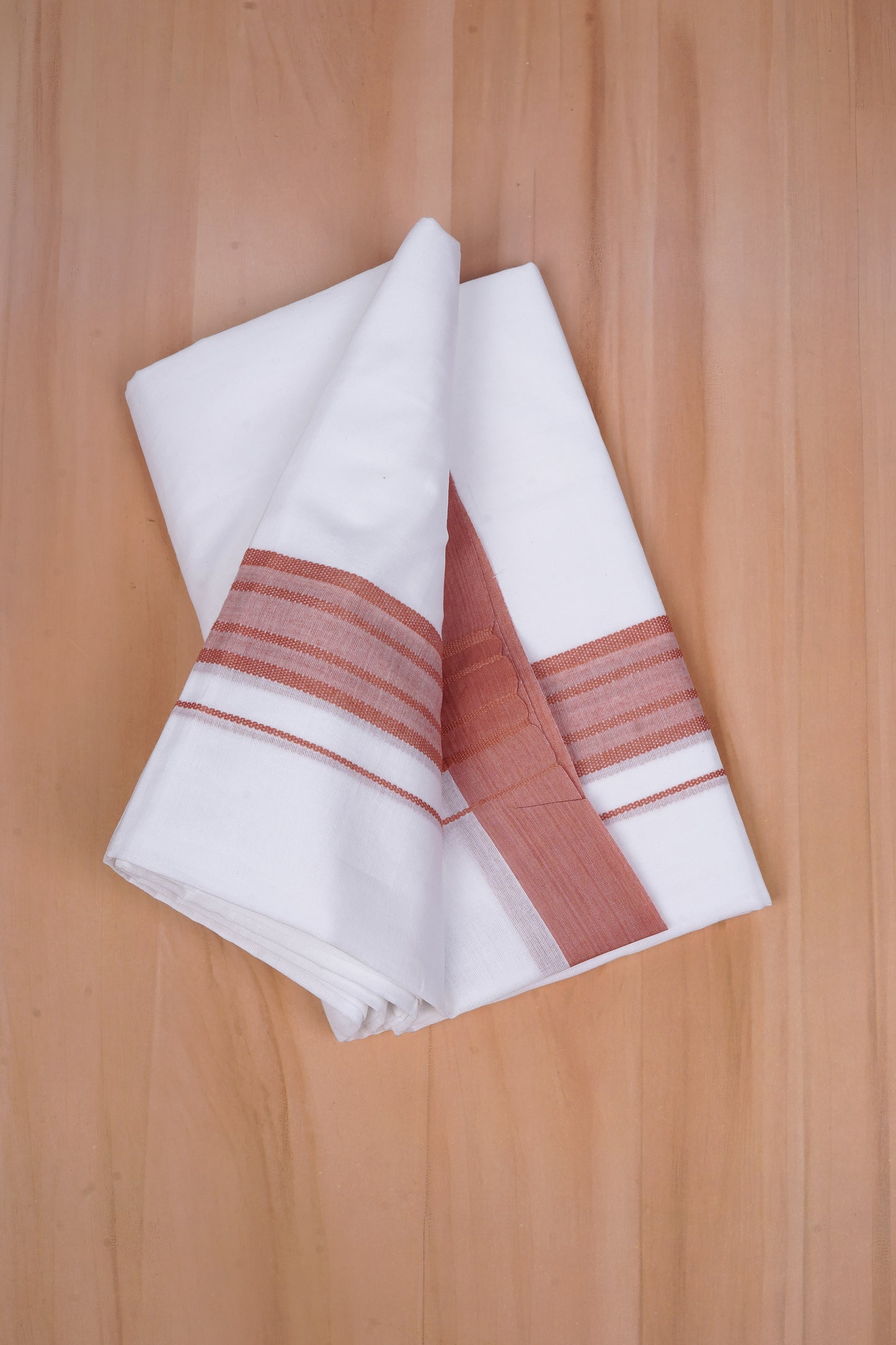 FCD-621 W/D DHOTI 3.80 MTR - L Brown