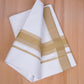 FCD-598 W/D DHOTI 3.80 MTR - Brown