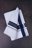 FD-91 W/D DHOTI 3.80 MTR-Dark Blue