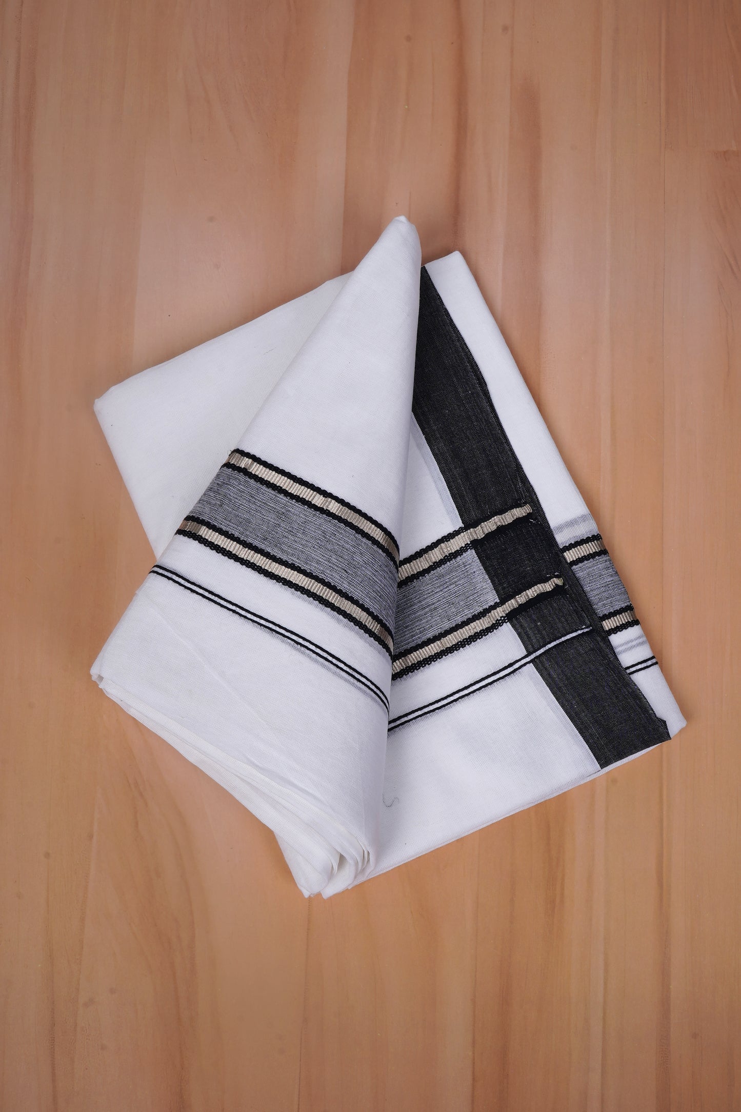 FCD-517 W/D DHOTI 3.80 MTR - Black